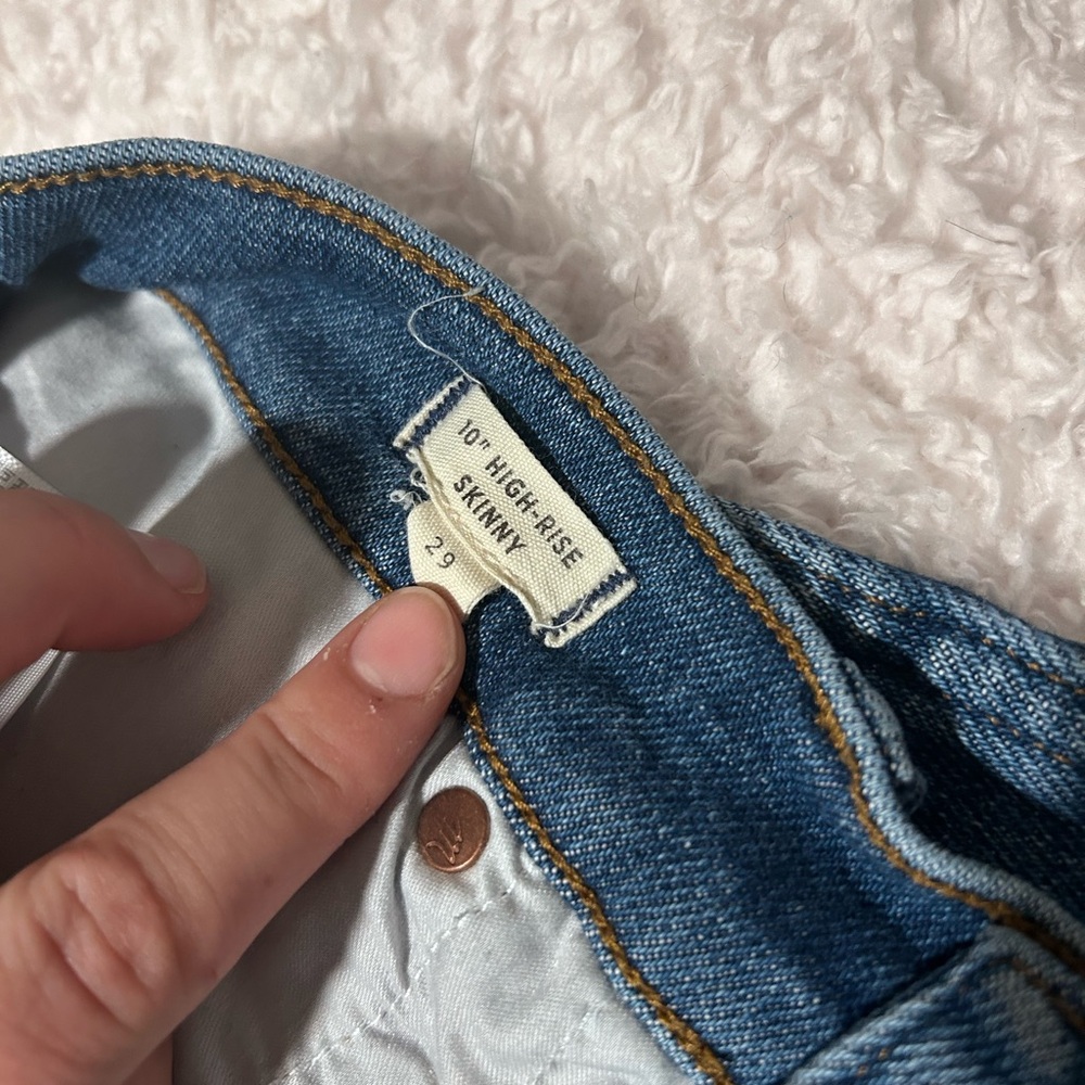 10” High-Rise Skinny Jeans